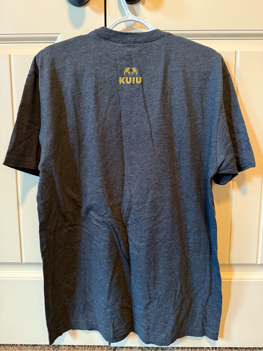 KUIU Charcoal Tee with Gold and White Anniversary Logo - Picture 2 of 3